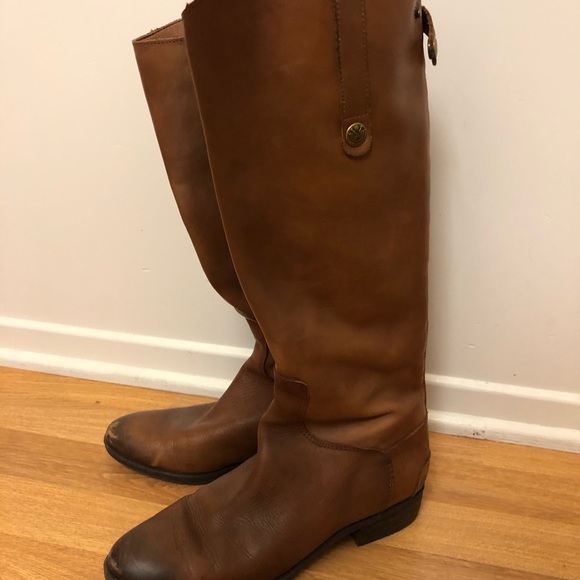 Sam Edelman Genuine Leather Boots - Picture 1 of 10
